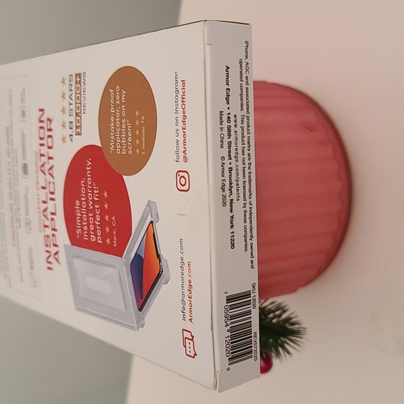 Armor Edge - Glass Screen Protector for iPhone 12 Pro Max - DUAL PACK - Picture 4 of 4